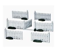 Lemax Clôture De Plastique - Plastique Piquet Fence COD.14388