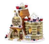Lemax Cookie's Waffle Café, fonctionne avec piles (4,5 V) #35094