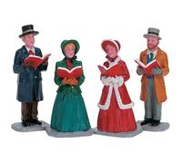 LEMAX CORO DI NATALE - CHRISTMAS HARMONY SET OF 4 COD 72403