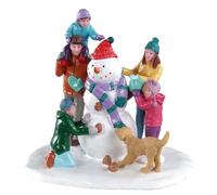 Lemax Vail Village Accessoire : Bonhomme de Neige, résine