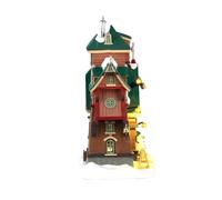 Lemax, Dortoir des elfes du Père Noël, bâtiments éclairés, #65533