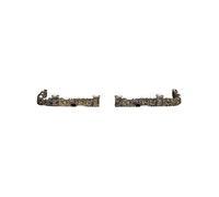 Lemax - Ensemble de sculptures en pierre marron, Set Of 10