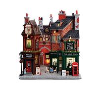 Lemax : Façade English Lane : Porcelaine, H.29,3cm