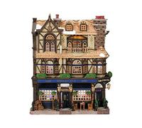 Lemax : Facade Pub Wesley Lumineuse