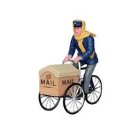 Lemax Facteur - Mail Delivery Cycle Code 22054 Village Crèche