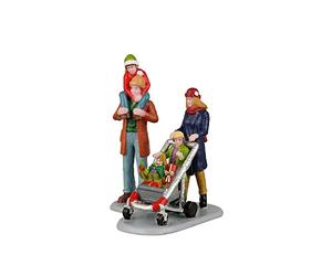 Lemax - Family Holiday Shopping Spree, Set of 2