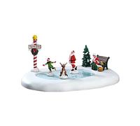 Lemax Figurine Les Patineurs du Pôle Nord