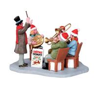 LEMAX-Figurine Orchestre des rues 11.5 x 8.7 x 8 cm