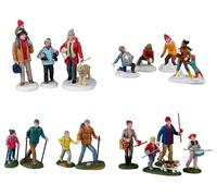 LEMAX-Figurine pour village de Noël Lemax Vail village thème Rester en forme !