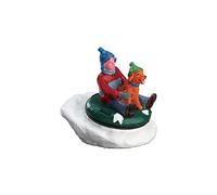 Lemax Figurine pour Village de Noël Motif Copains sur bouée
