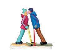 LEMAX-Figurine Premier Rendez-Vous au ski 7.6 x 3.7 x 7 cm