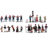 LEMAX-Figurines assorties pour village de Noël Lemax Vail village - 6 pièces