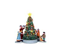 Lemax Figurines Sapin Noël Lumineux : H 12.50 Cm