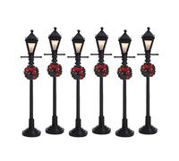 Lemax Gaz Lantern Street Lamp - Lampadaires À Gaz 6 Pièces Code 64499