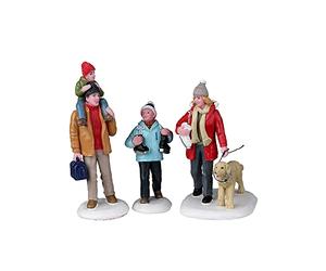 Lemax - Going Skating, Set of 3