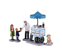 Lemax - Happy Scoops Ice Cream Cart, Set of 5