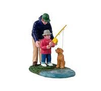 Lemax - His First Fishing Lesson