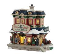 Lemax Holly Jolly Junction, bâtiments éclairés, #45274