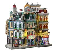 Lemax Hôtel Holly Jolly Hôtel LED en résine H28,5 x 28,5 x 10 cm