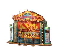 LEMAX Jeu de Chasse au Canard avec lumières LED et Musique « The Duck Hunt » en résine (Hauteur : 20,8 x 30 x 15,8 cm)