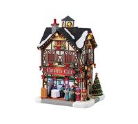 Lemax Lemax-35024 Noël 35024 Caddington Village Lighted Building: Carolers Café, Multicolore