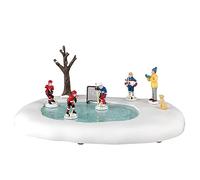 LEMAX Les Filles Jouent au Hockey Les Filles Jouent au Hockey Aussi ! Scène de Noël en résine