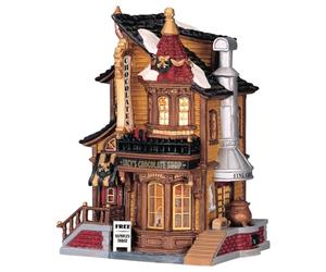 Lemax : Lucy's Chocolate Shop : Porcelaine H13.50cm