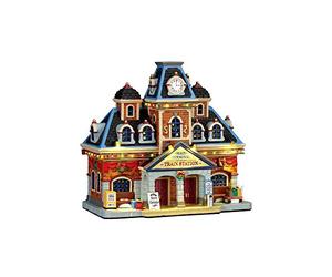 Lemax - Main Terminal Train Station, with 4.5V Adapto