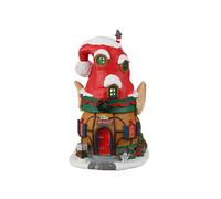 LEMAX-Maison d'elfe pour village de Noël Lemax Santa's Wonderland Elf Lane n°1