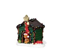 Lemax Niche pour Chien Du Allumé - Décorées Lumière Doghouse Code 02808 Village