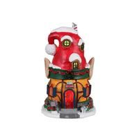 LEMAX-Maison d'elfe pour village de Noël Lemax Santa's Wonderland Elf Lane n°1