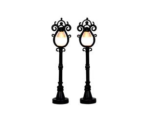 Lemax - Parisian Street Lamp, Set of 2, B/O (4.5V)