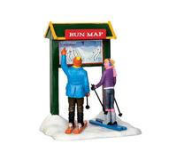 LEMAX-Plan Pistes Montagne 9,8x7,7x11 cm Multicolore