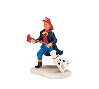 Lemax : Pompier Et Chien