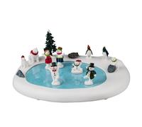 LEMAX PUPPETS DE NEIGE QUI PATINENT - SECRET SNOWMAN BALL 44320