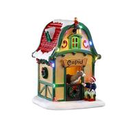 LEMAX Repaire de Cupidon avec lumières LED « Repaire de Cupidon » en résine H13,2 x 9,3 x 9,3 cm