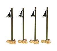 Lemax - Rustic Street Lamp, Set Of 4, B/O (4.5v)
