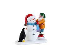 Lemax - Santa's Wonderland - Figurine : Construire Un Bonhomme de Neige