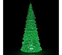 Lemax : Sapin Lumineux Crystal avec 3 Couleurs Changeable