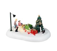 LEMAX Scène lumineuse LED mobile "Christmas Cats" H11,9 x 23,5 x 17,5 cm
