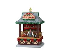 LEMAX-Scénette pour Lemax Caddington village Stand de gluhwein