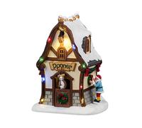 LEMAX-Scénette pour village de Noël Lemax Santa’s wonderland La maison de Donner