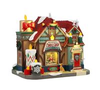 LEMAX Sculpture en résine Moderne "Kristin's Candle Shop" H19 x 21,5 x 16 cm