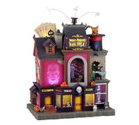 Lemax Smoke & Mirrors Magic Shop, avec adaptateur 4,5 V, images et sons, #45218