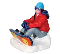 Lemax : Snowboarder Au Repos