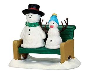 Lemax - Snowdad & Snowbaby