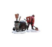 Lemax - Street Sweeper, Set Of 2