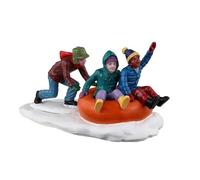 Lemax Tubing Trio Cod. 32205 - FIGURINE - figurine - Sports d'hiver - Lemax Wedding Character Set