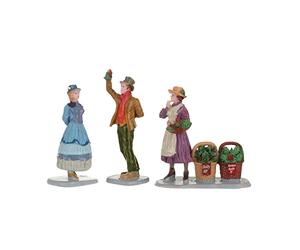 Lemax - Under The Mistletoe, Set of 3