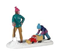 Lemax Vail Village Figurine en résine pour Nettoyer Le Trottoir
